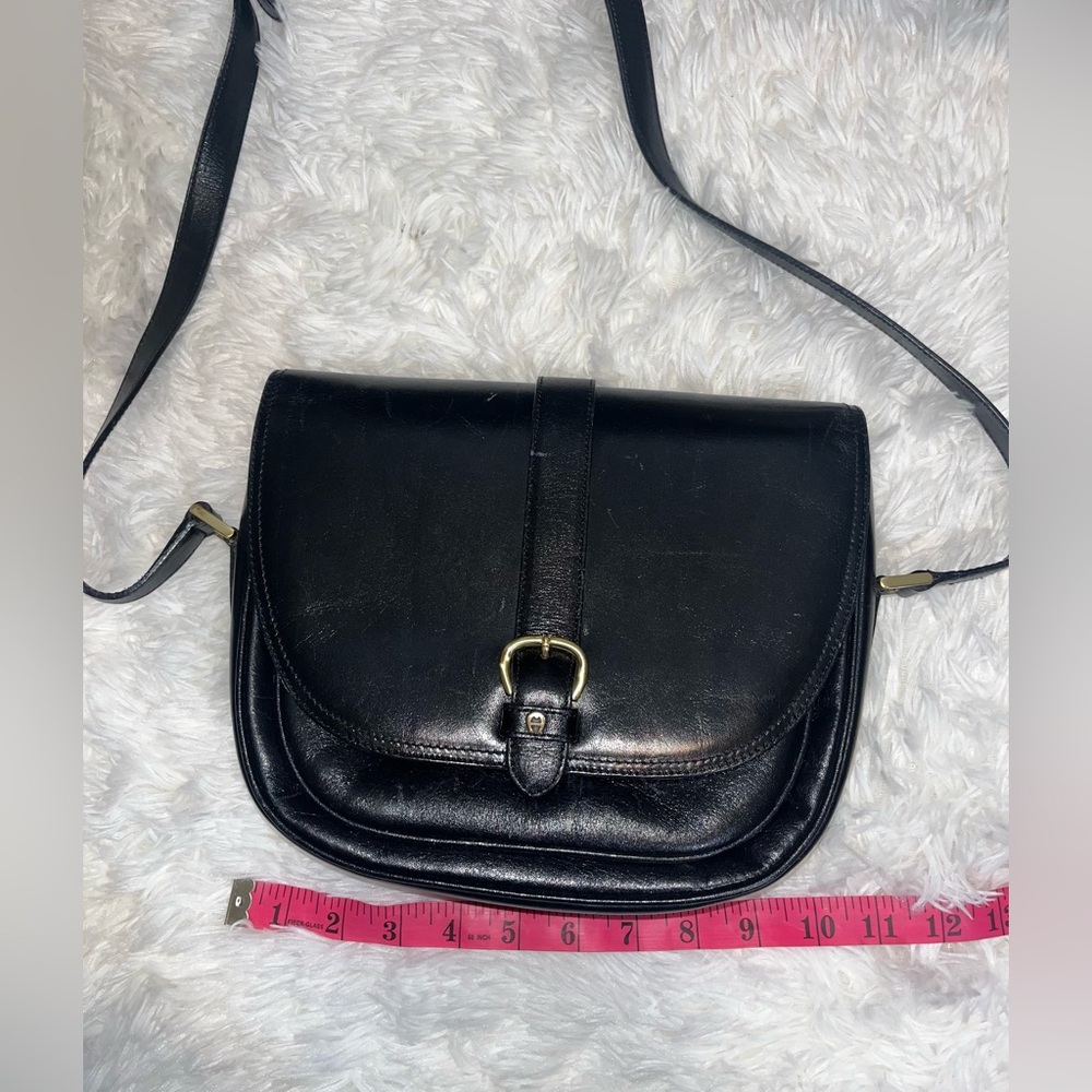 Etienne Aigner Black Crossbody Bag